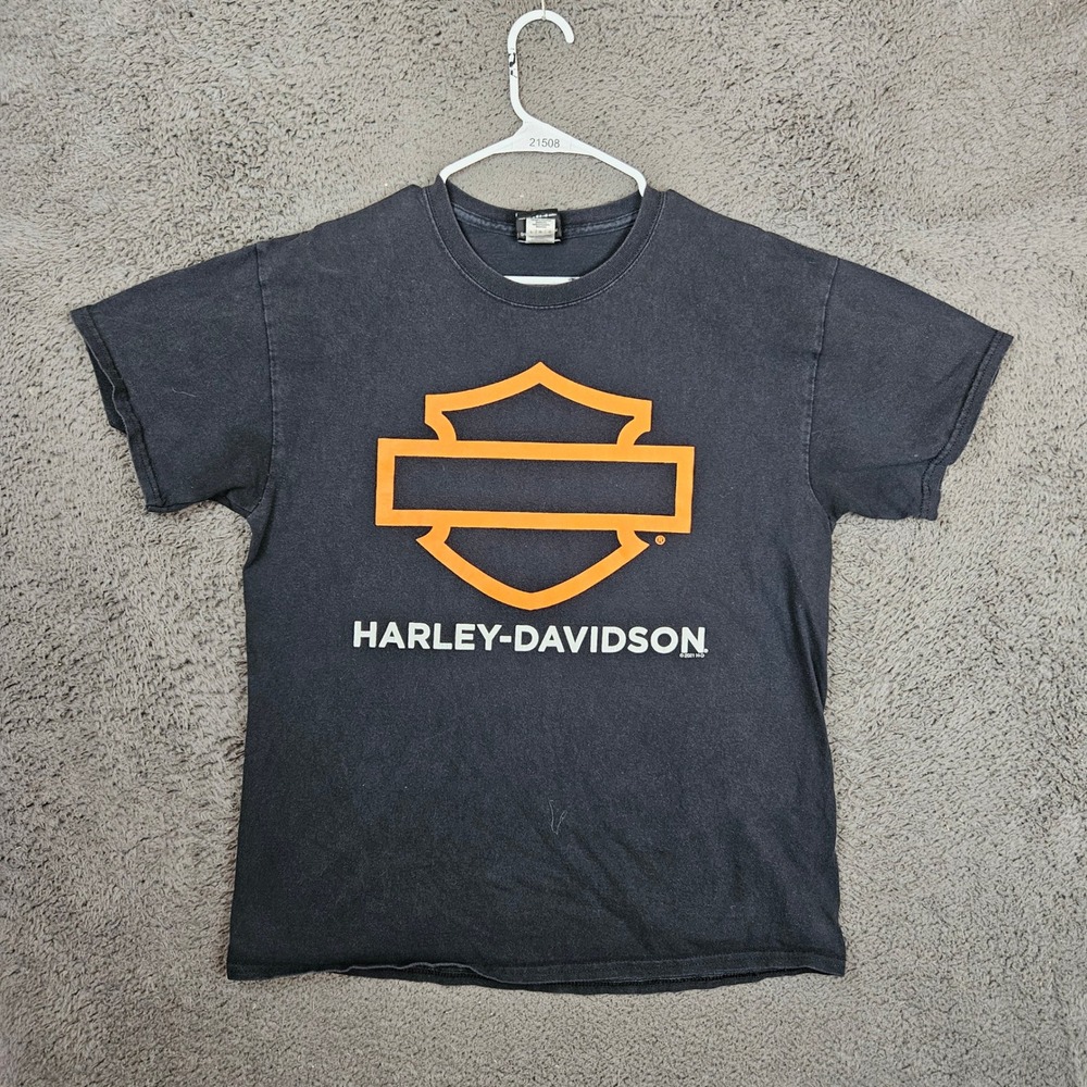 Harley-Davidson Guam Mariana Islands T-Shirt Mens Large Black Graphic 2021 Logo